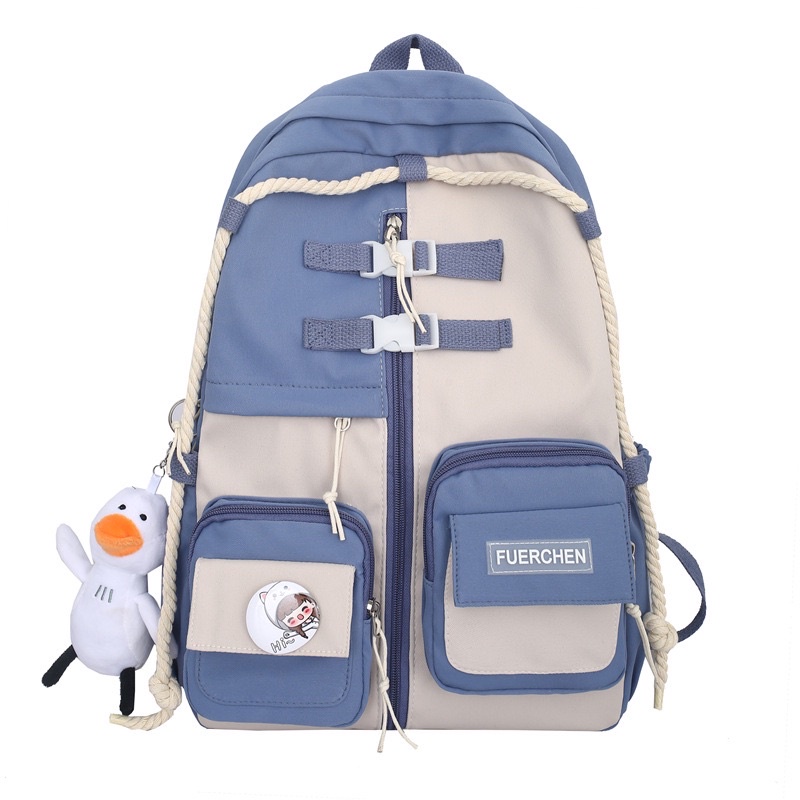 balo dù phong khách Hàn , chất dù bền nhẹ chống nước