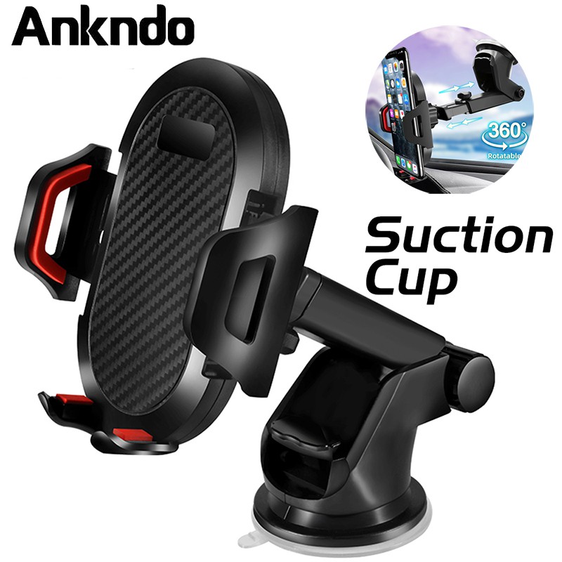 Giá Đỡ Điện Thoại  Ankndo Xoay 360 Độ Dành Cho Xe Hơi
