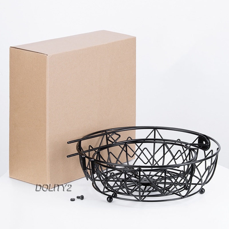 Iron Wire Fruits Basket Rack Modern Style for Snacks Home Kitchen Organizer
