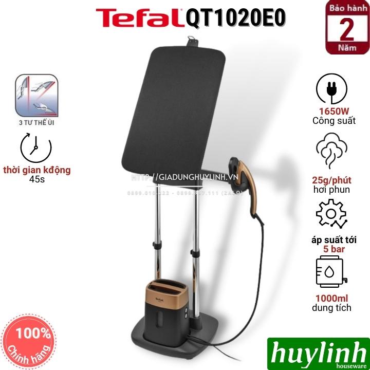 [Mã ELHADEV giảm 4% đơn 300K] Bàn là ủi hơi nước dạng đứng Tefal IXEO QT1020E0 - 1650W