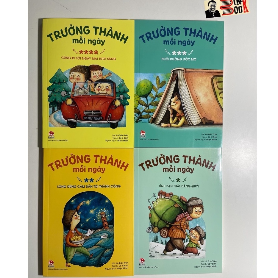 Sách – Trưởng Thành Mỗi Ngày – Trọn bộ 4 tập (Bình Book)