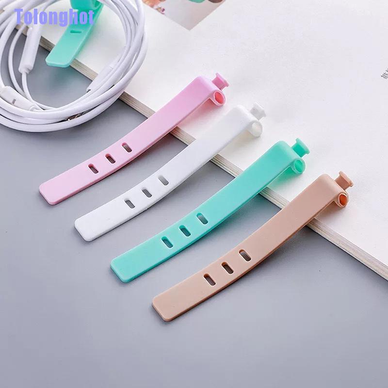Set 4 dây quấn dây cáp bằng silicone chất lượng cao