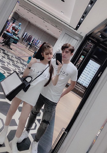 áo thun unisex nam nữ form rộng gc