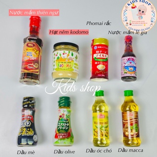 Dầu cho bé ăn dặm_Dầu mè,dầu olive,dầu óc chó_Gia vị nêm