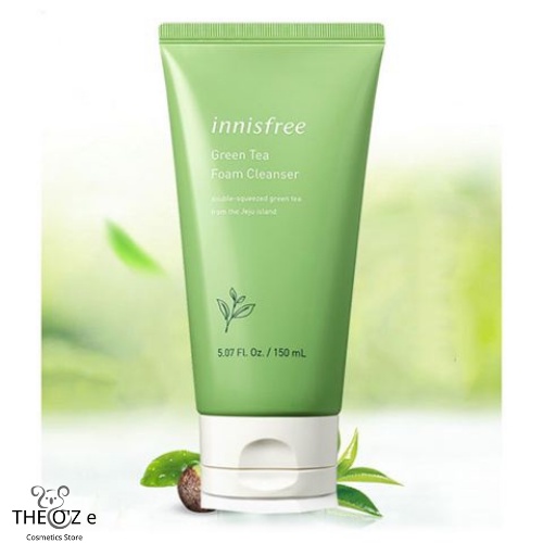 Sữa Rửa Mặt Trà Xanh Innisfree Green Tea Cleansing Foam  Chính Hãng 150ML