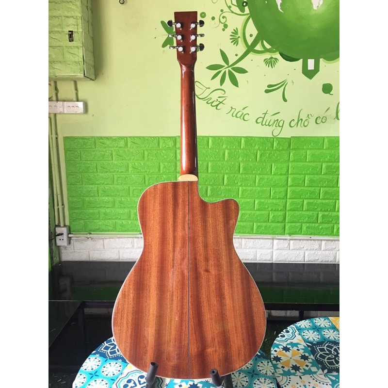 Đàn guitar cho người chơi tay trái. guitar tay trái FullSolid Mahogany.