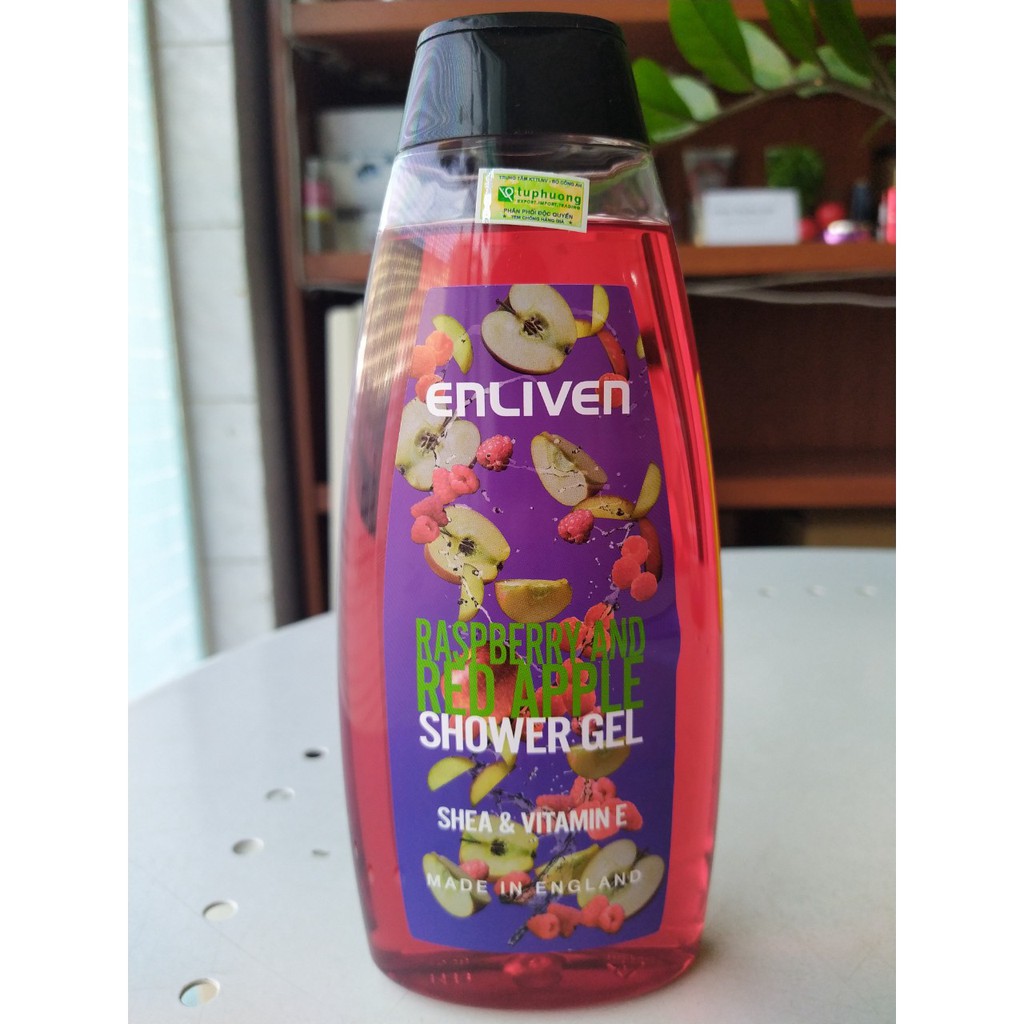 Gel tắm dưỡng ẩm mịn da hương nước hoa Enliven 400ml