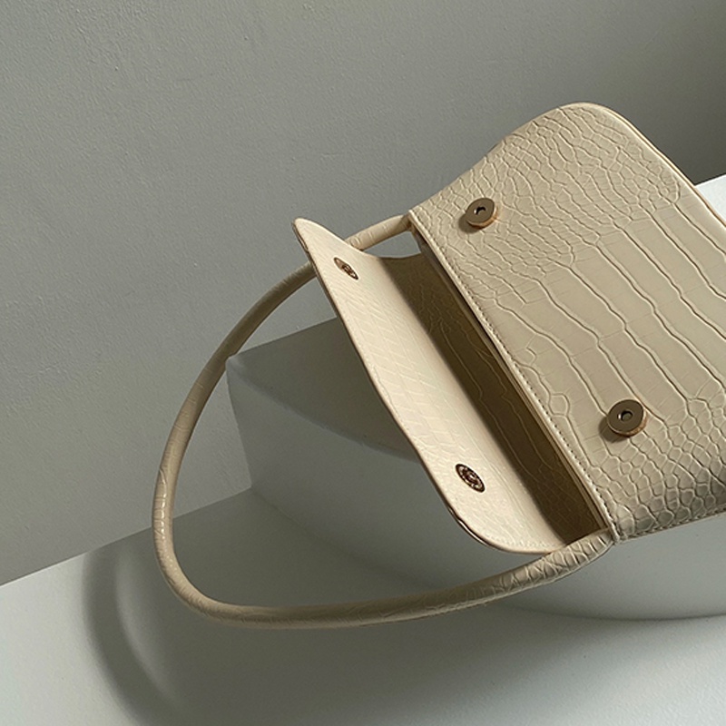 Túi Xách Đeo Vai Họa Tiết Da Cá Sấu Cao Cấp Thời Trang Dành Cho Nữ