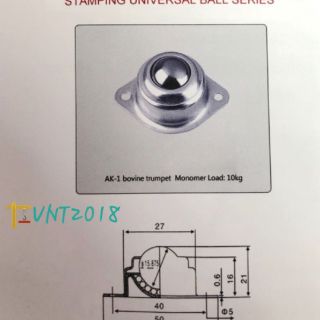Ổ bi lăn 360° tiện dụng