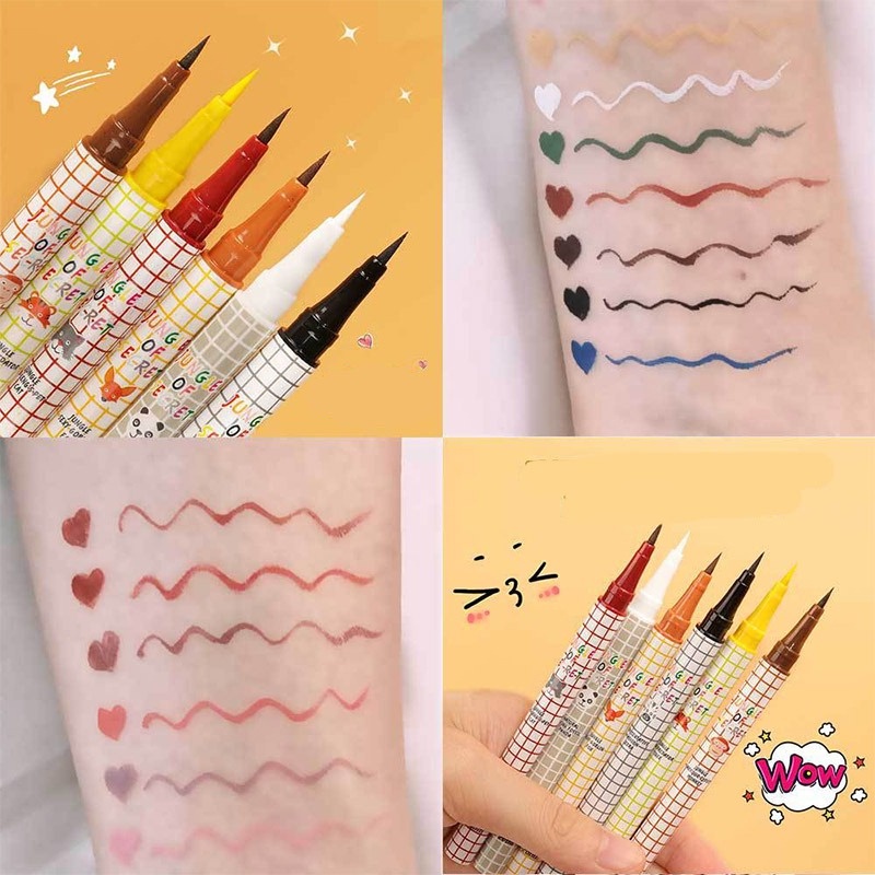 Bút Kẻ Mắt Dạng Lỏng Nhanh Khô Lâu Trôi Chống Thấm Nước