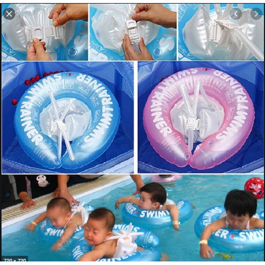 Phao bơi chống lật mẫu mới cho bé..