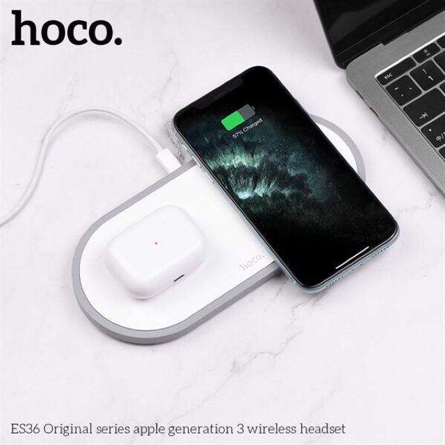 [Mã 267ELSALE hoàn 7% đơn 300K] Tai nghe Hoco ES38 kiểu dáng như Airpods Pro - chính hãng