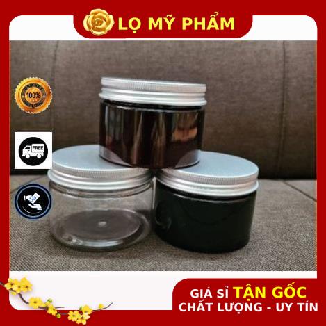 Hủ Đựng Kem ❤ GIÁ TỐT NHẤT ❤ Hủ nhựa pet 100g đựng mỹ phẩm, thực phẩm, đồ khô, ngũ cốc