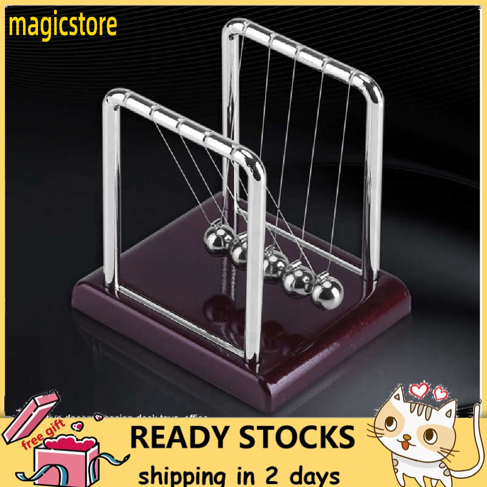 [Ready Stock] Đồ chơi con lắc Newton để bàn độc đáo