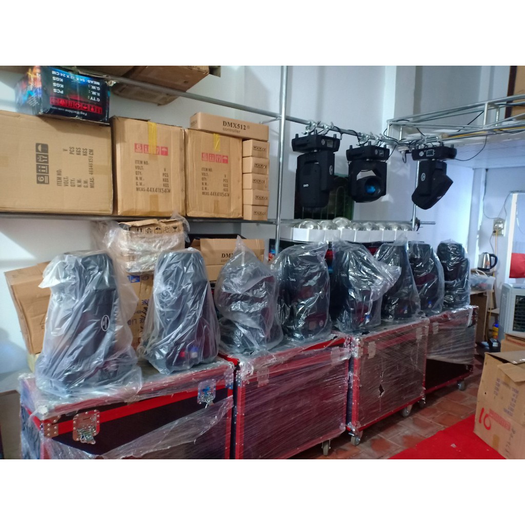 Beam 350W chùm sáng xoay QNS