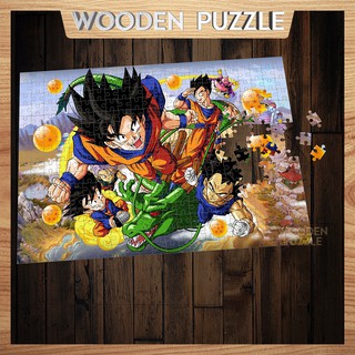 [MADE IN VIET NAM] Tranh xếp hình gỗ dragon ball 7 viên ngọc rồng 300 - 500 mảnh ghép,bộ ghép hình, bộ xếp hình WP89