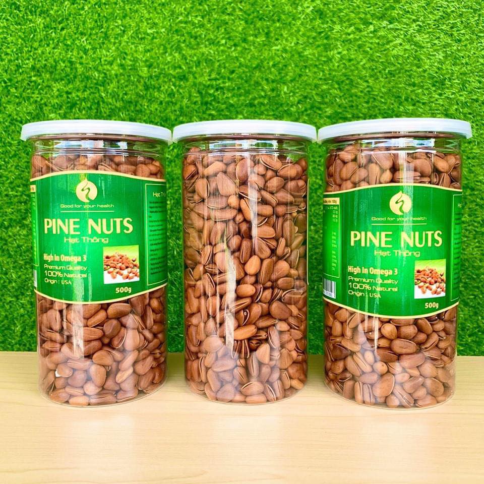 HẠT THÔNG MỸ - 500G (PINE NUTS) ♻️ FREESHIP ♻️ HẠT NGUYÊN CHẤT ĂN LIỀN | BigBuy360 - bigbuy360.vn