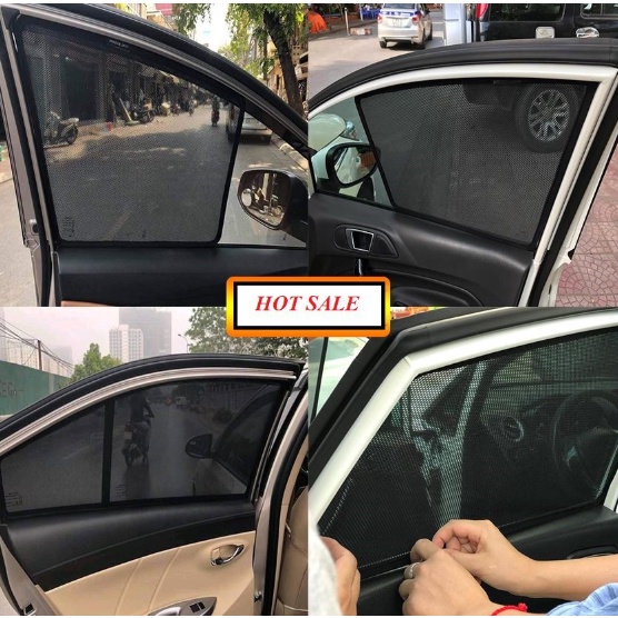 Rèm Che Nắng Nam Châm Xe Accent, Attrage, Cerato, Grand i10, Vios, Mazda 2, Mazda 3, Innova, Soluto, Monrning....