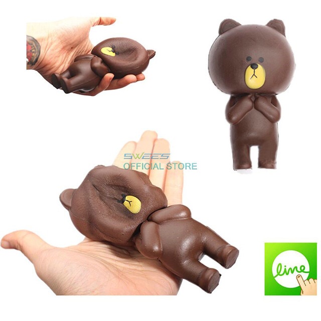 Squishy Gấu Brown