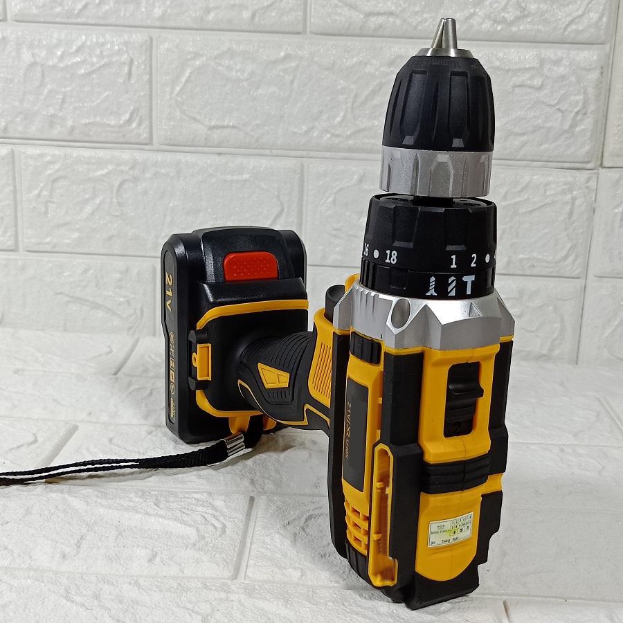 Máy Khoan Pin D.W 36V Có Chế Độ Búa Khoan Tường - may bat vit 2 pin