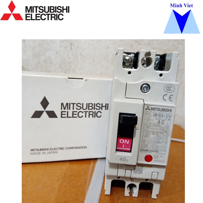 Aptomat Mitsubishi MCCB NF63-CV 2P 16A / NF63-CV 2P 40A / NF63-CV 2P 50A