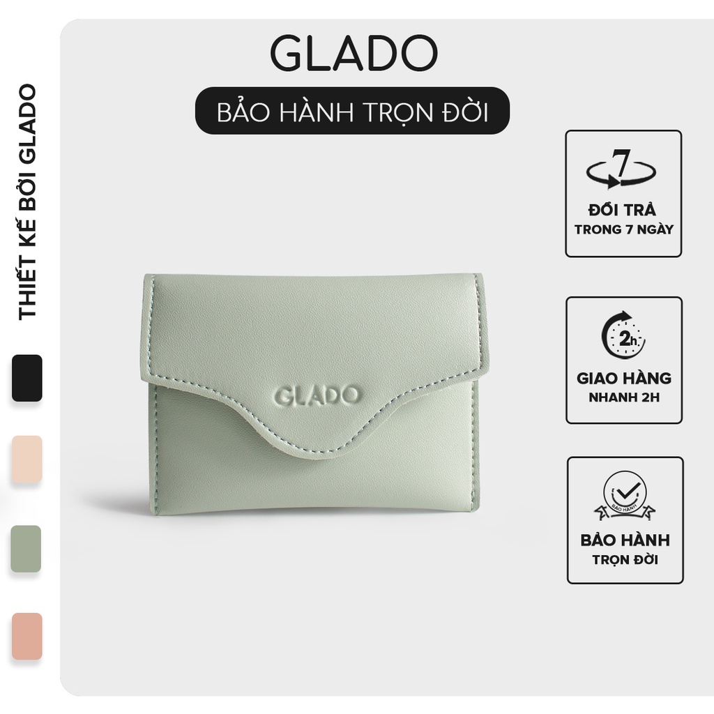 Bộ balo ví nữ thời trang Glado nhiều màu - GB004