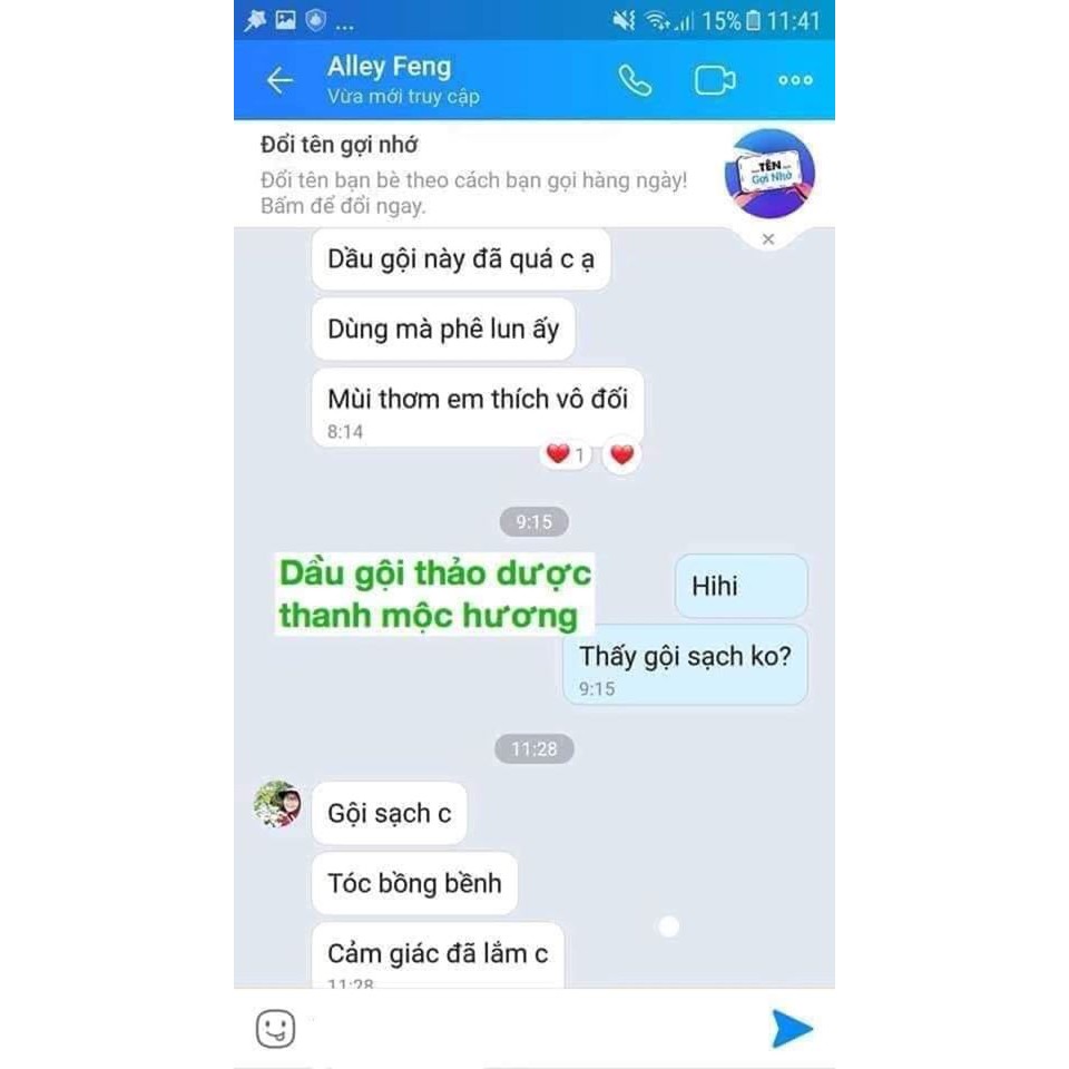 Dầu Gội Ngăn Rụng Kích Thích Mọc Tóc THANH MỘC HƯƠNG 350ml Chính Hãng