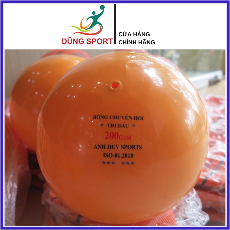 Bóng chuyền hơi A Huy Sport 250g và 200g chính hãng - Tiêu chuẩn thi đấu - Chất liệu cao su cao cấp