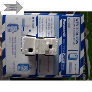 Công tắc Panasonic 5001-7SW(Hạt to,10 chiếc/hộp)
