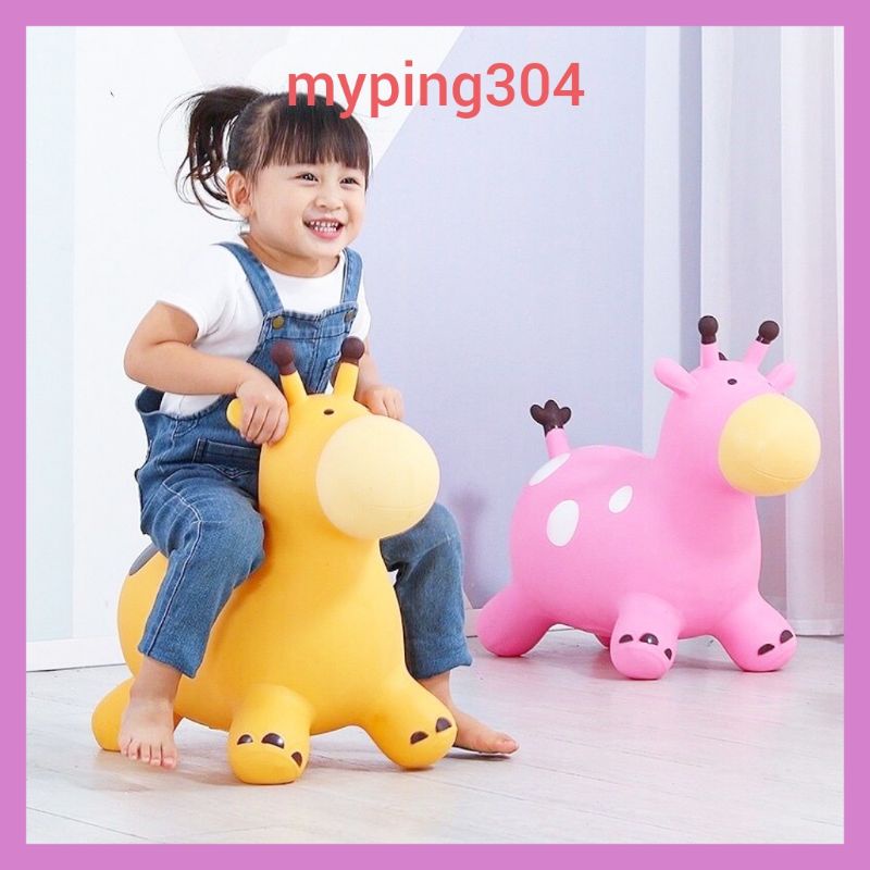 Thú nhún phát nhạc cao cấp bò sữa/tuần lộc/hươu sao có nhạc cho bé