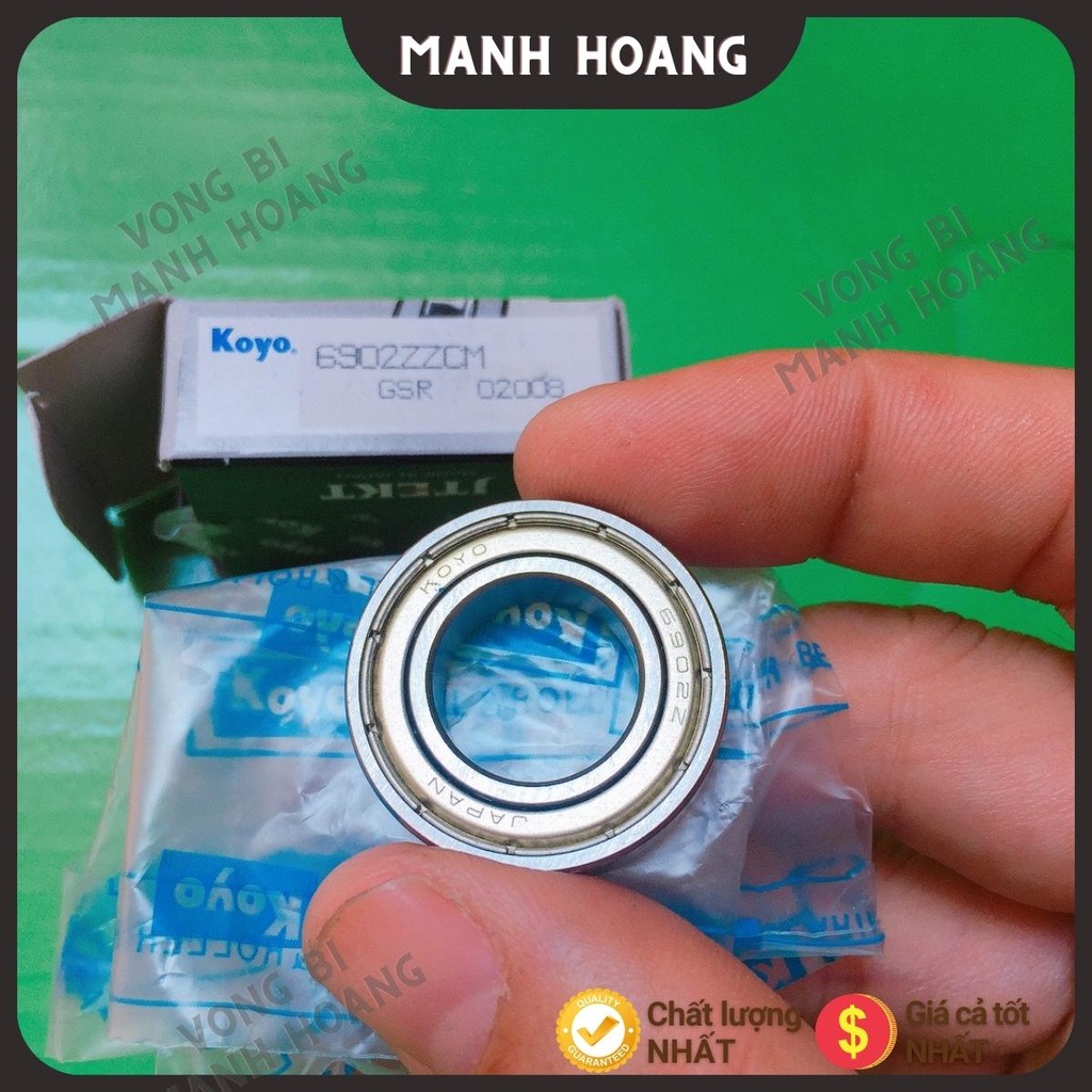 Cặp bạc đạn Puly Nồi Sau , hàng chất lượng tốt, trơn, bền. - Vòng bi Mạnh Hoàng