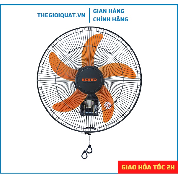 Quạt treo tường Senko TC16 công suất 47W, 3 tốc độ gió, thiết kế hiện đại - Hàng chính hãng - Bảo hành 2 năm