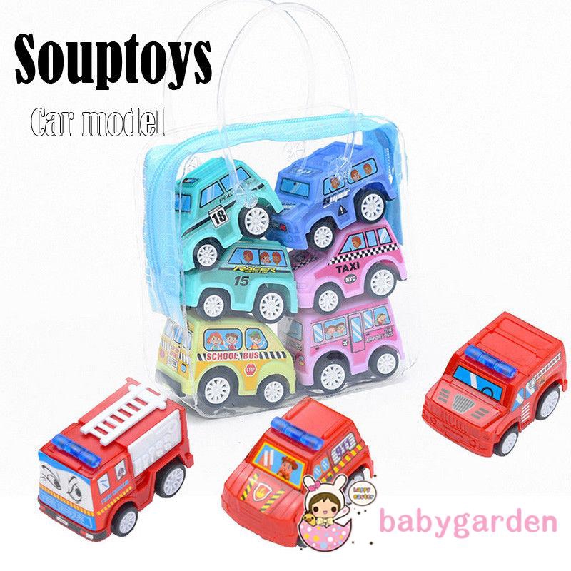 RVR-Hot Baby Kids Clockwork Funny Toy Cartoon Clockwork Car Set Educational