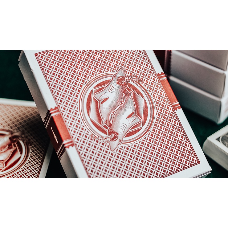 Bộ bài tây, bài ảo thuật DMC Shark V2 Playing Cards - Bài Mỹ - Bài Chính Hãng