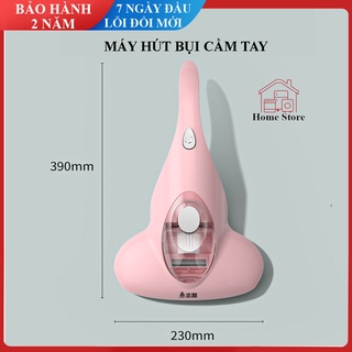 Máy hút bụi giường nệm mini, máy hút bụi cầm tay, máy hút bụi gia dụng trắng mini. Bảo hành 24 tháng.