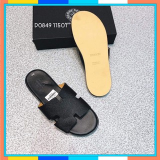 Dép lê quai ngang hình chữ H💥FREESHIP💥đế gỗ nhân tạo cao cấp (fullbox)