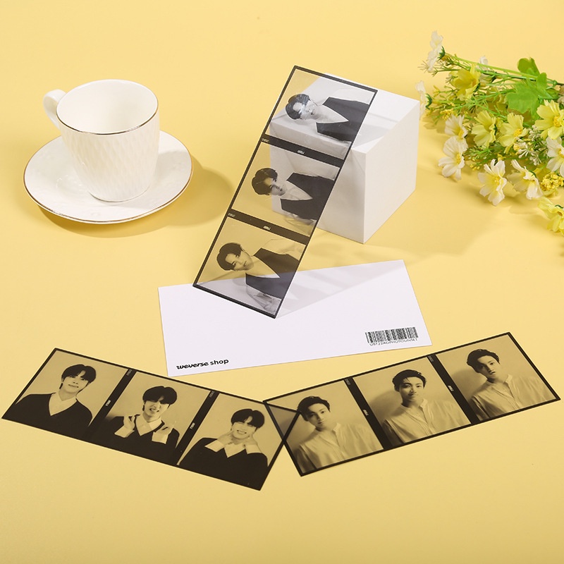 Thẻ Ảnh Bằng PVC In Hình Nhóm Nhạc BTS JK V JIMIN JIN SUGA RM J-HOPE 3