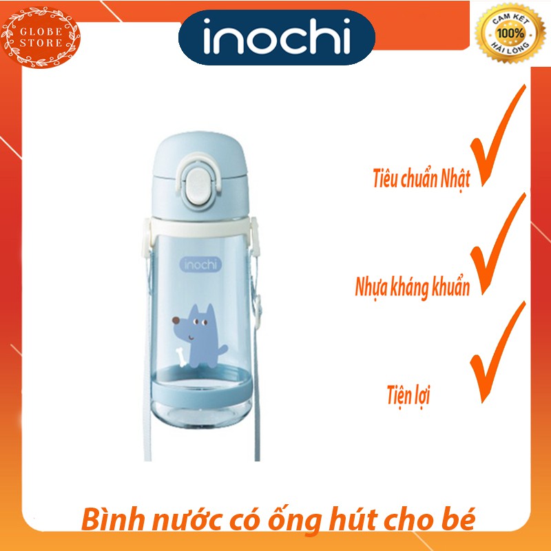 Bình Nước Có Ống Hút Đa Năng, Tiện Dụng GOKI ZUZU Dành Cho Bé 520ml