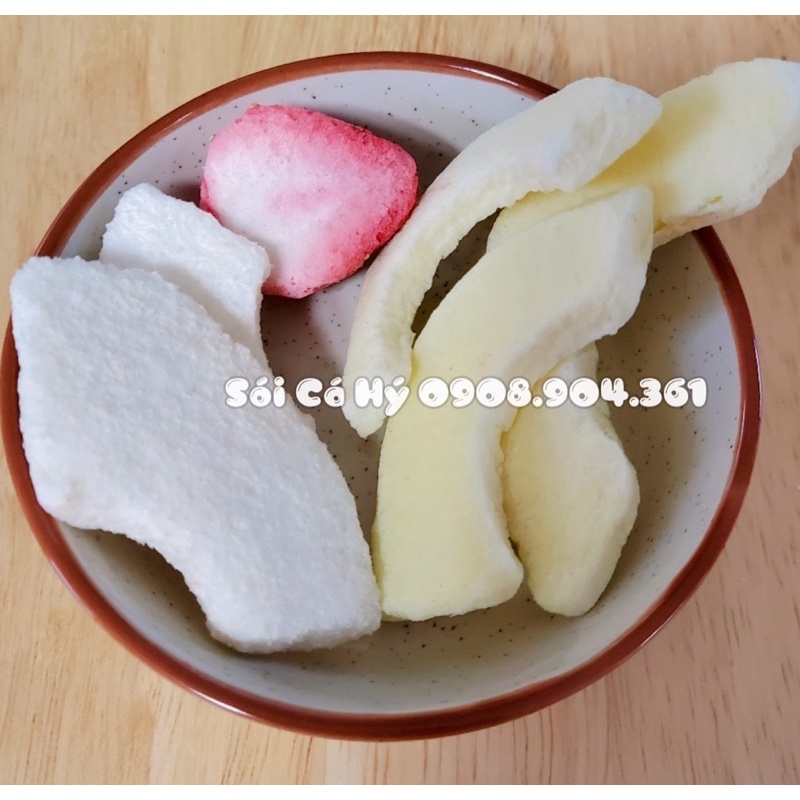 ❤️ Trái Cây Sấy  Ivenet Nguyên Chất❤️ Cho bé 12M+ Sói Cá Hý