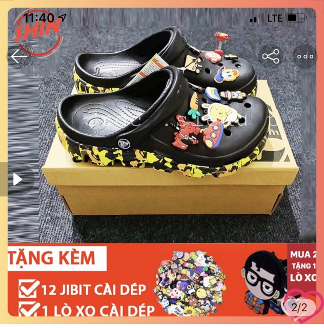 💖 Dép khủng long vảy sơn đế lượn sóng💖 Sục bít đầu đế lượn sóng cao cấp 💖 | BigBuy360 - bigbuy360.vn