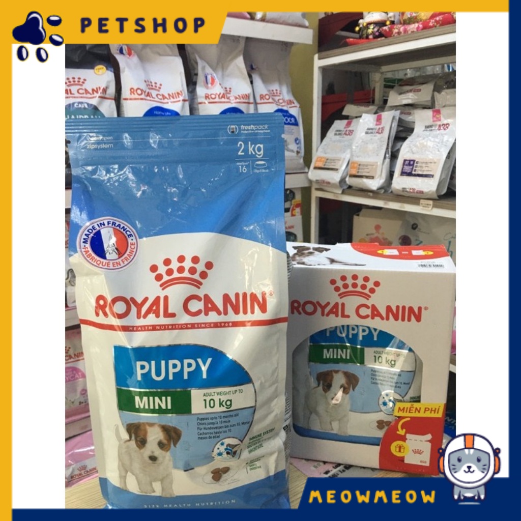 Hạt cho chó Royal Canin Puppy | Túi 2KG | Hạt dinh dưỡng cho chó xuất sứ từ Pháp.
