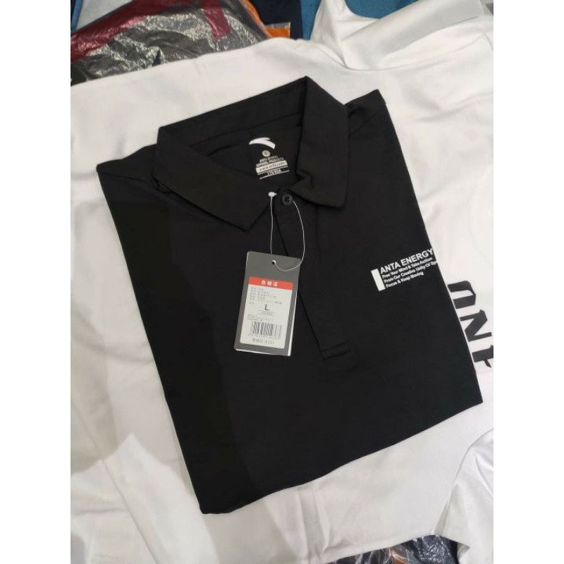 NEW - [Thanh Lí Tồn Size S-M]Áo Polo Thể Thao Anta Nam Cao Cấp 15927110-Chính Hãng(Có Sẵn)