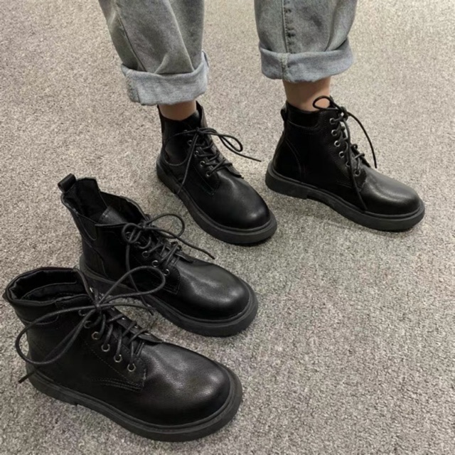 ORDER Giày Boots da, Giày Dr.Martens cổ cao kenkentui -kenkentui