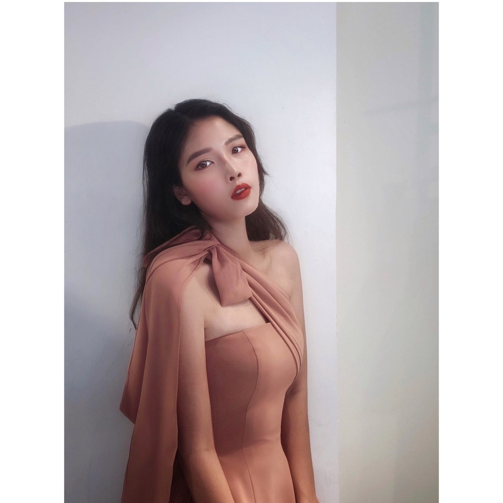 Đầm dự tiệc trắng lệch vai Selena quý phái [ KÈM ẢNH THẬT ] | BigBuy360 - bigbuy360.vn