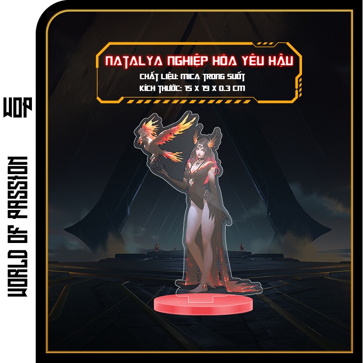 Mô Hình Nhân Vật Natalya Nghiệp Hỏa Yêu Hậu Trong Game Liên Quân Mobile