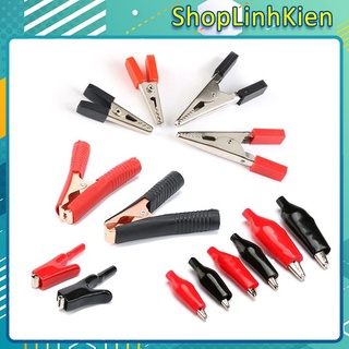 Bộ đầu kẹp cá sấu đầy đủ kích thước 2.8-4.5cm