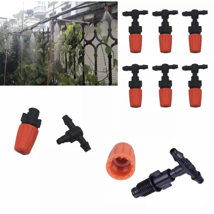 Béc phun sương 1 hướng,4 hướng,5 hướng có chỉnh tia