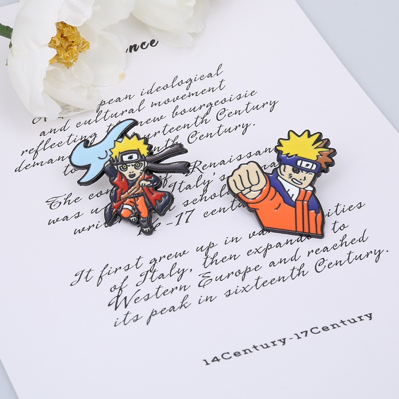 Ghim Cài Áo Hình Hoạt Hình Naruto Đáng Yêu