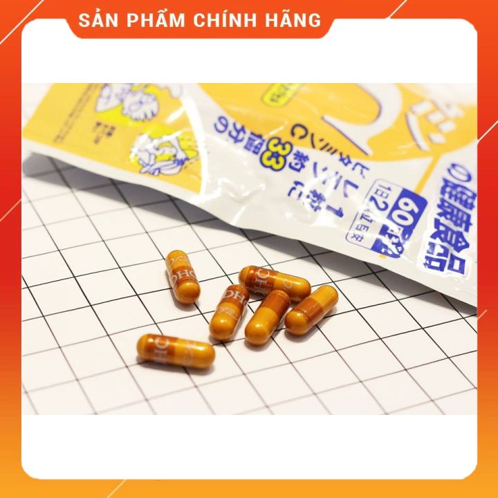 Viên uống DHC Bổ sung Vitamin C 🔥𝐒𝐀𝐋𝐄 𝐌𝐀̣𝐍𝐇🔥 đến từ Nhật Bản 30 ngày và 90 ngày, hỗ trợ làm đẹp da, mờ thâm | Thế Giới Skin Care