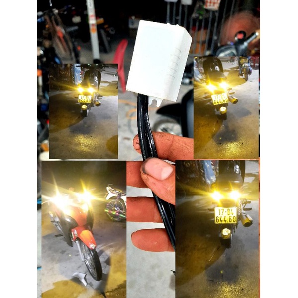 Mạch Hazard(nháy 4 xinhan)đa năng cho dream wave sirius Ex